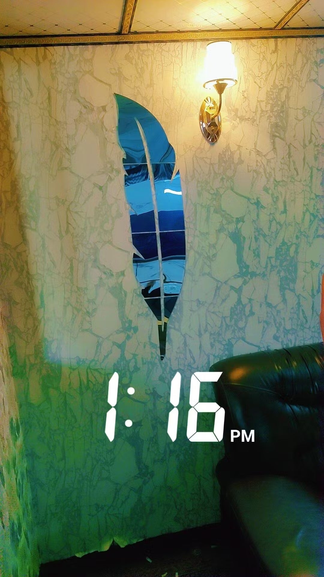 Premium Acrylic Leaf Mirror