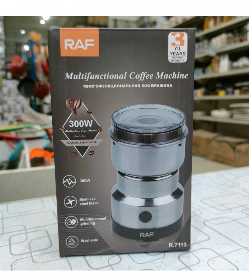 Mini Electric Grinder - Stainless Steel Grinder For Coffee beans, Spices, Masala Grinding Machine - Coffee Grinder - Spice Grinder