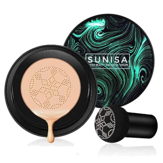 Original Sunisa Foundation Base Waterproof Mushroom Head Air Cushion BB Cream Nude Liquid Foundations CC Cream