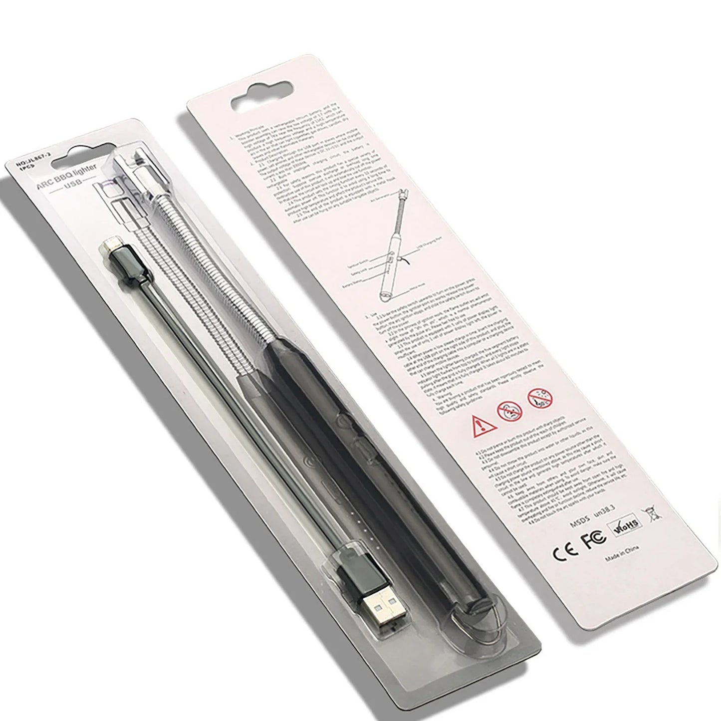 360° Outdoor Kitchen Lighter – Usb Rechargeable Portable Electronic Arc Lighter With Flexible Neck, Safety Lock, Windproof & Eco-friendly Design For Candles & Gas Stoves