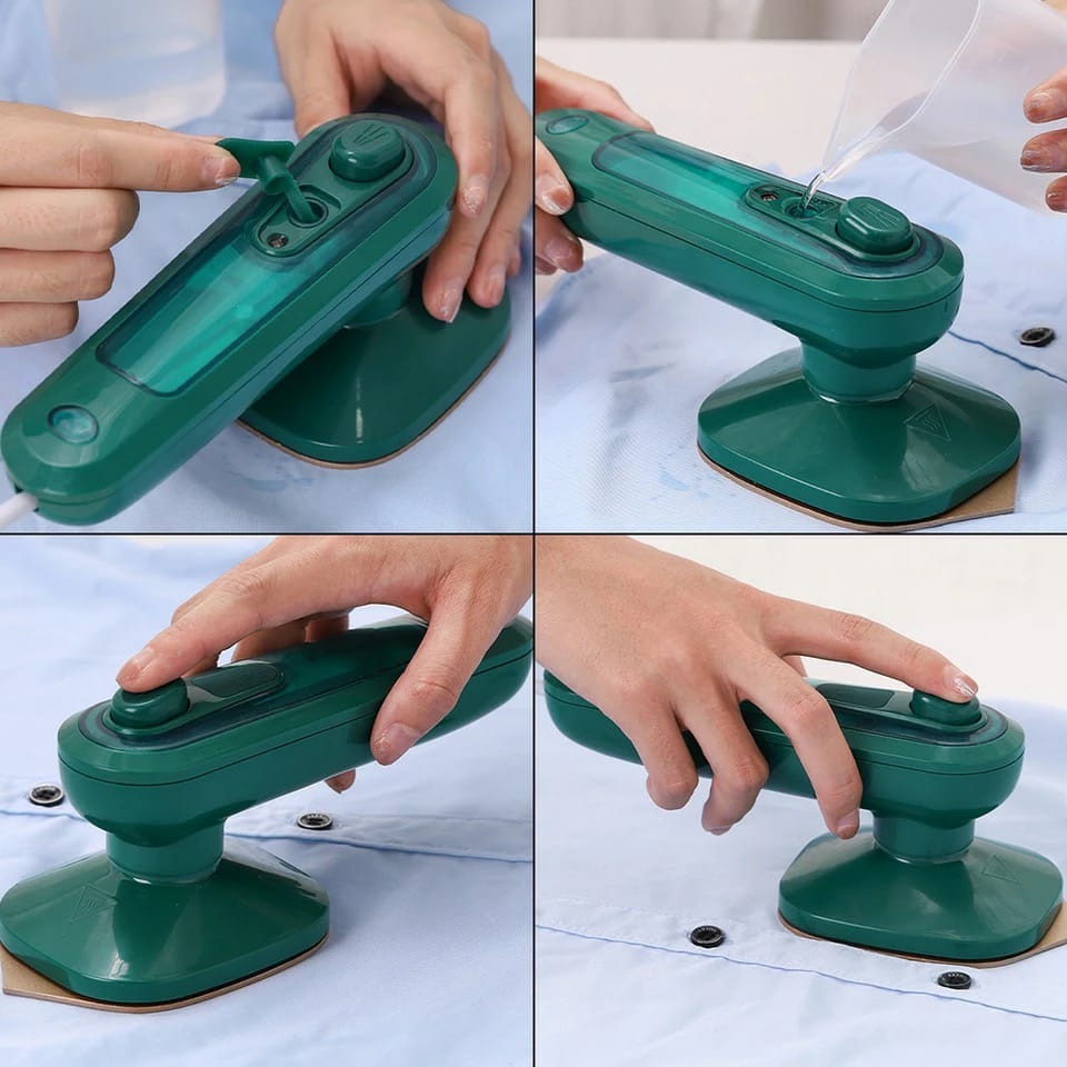 Steam iron Portable Mini Electric Handheld Garment Steamer for Clothes Mini Ironing Machine