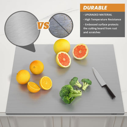 Stainless steel cutting board/chopping board/Counter Top.
