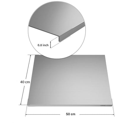 Stainless steel cutting board/chopping board/Counter Top.