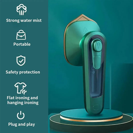 Steam iron Portable Mini Electric Handheld Garment Steamer for Clothes Mini Ironing Machine