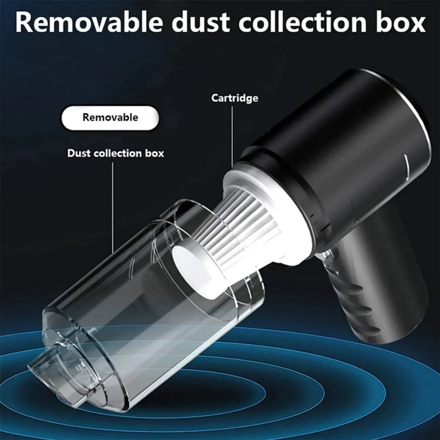 Wireless Car Vacuum Cleaner 4 in 1 | Powerful Suction