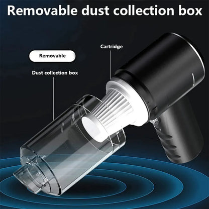 Wireless Car Vacuum Cleaner 4 in 1 | Powerful Suction