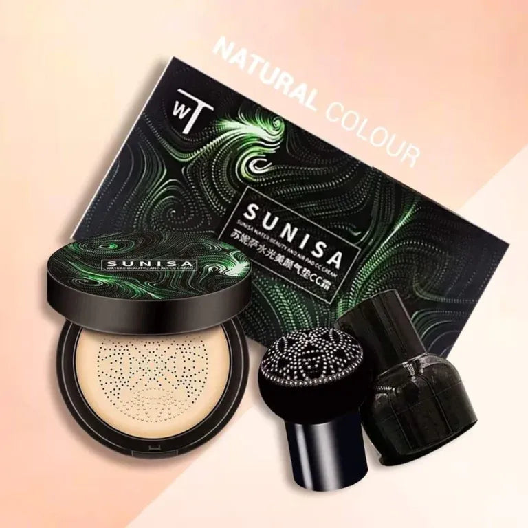 Original Sunisa Foundation Base Waterproof Mushroom Head Air Cushion BB Cream Nude Liquid Foundations CC Cream