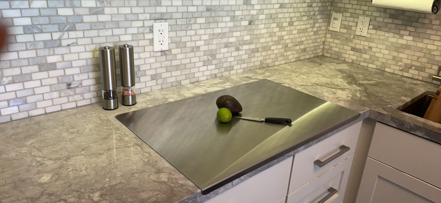 Stainless steel cutting board/chopping board/Counter Top.
